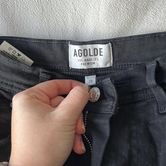 Agolde Roxanne super high rise skinny - Picture 3 of 5